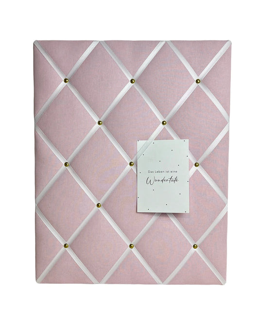 Memoboard hellrosa Wunschgröße Mädchen