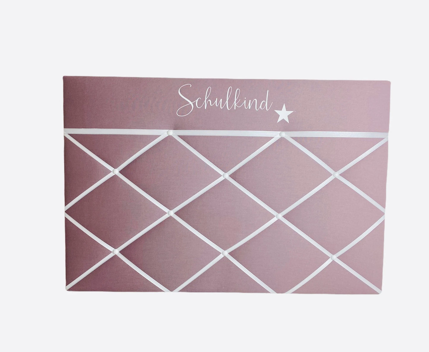 Memoboard Schulkind dusty lavender