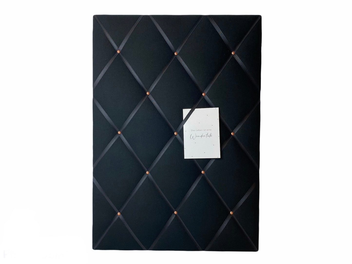 Memoboard black Wunschgröße