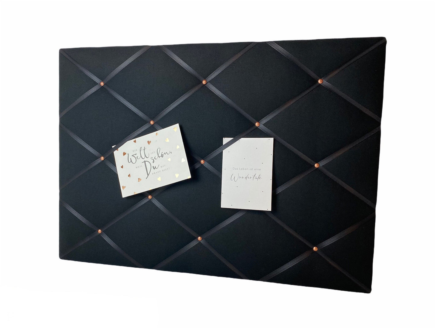 Memoboard black Wunschgröße