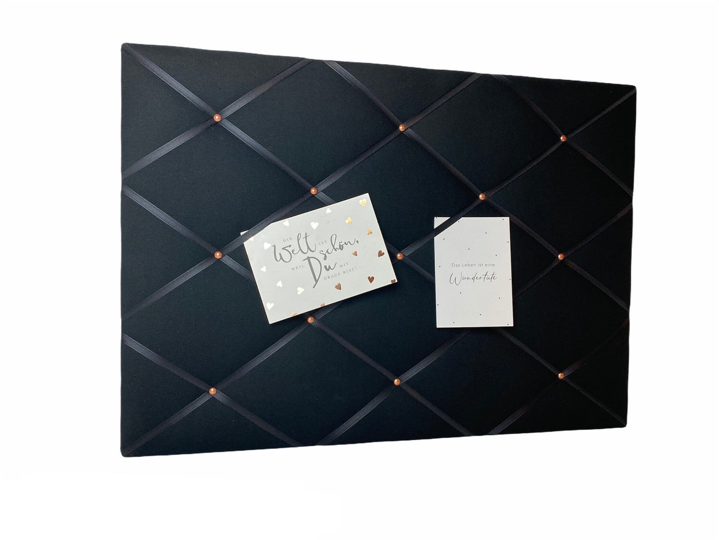 Memoboard black Wunschgröße