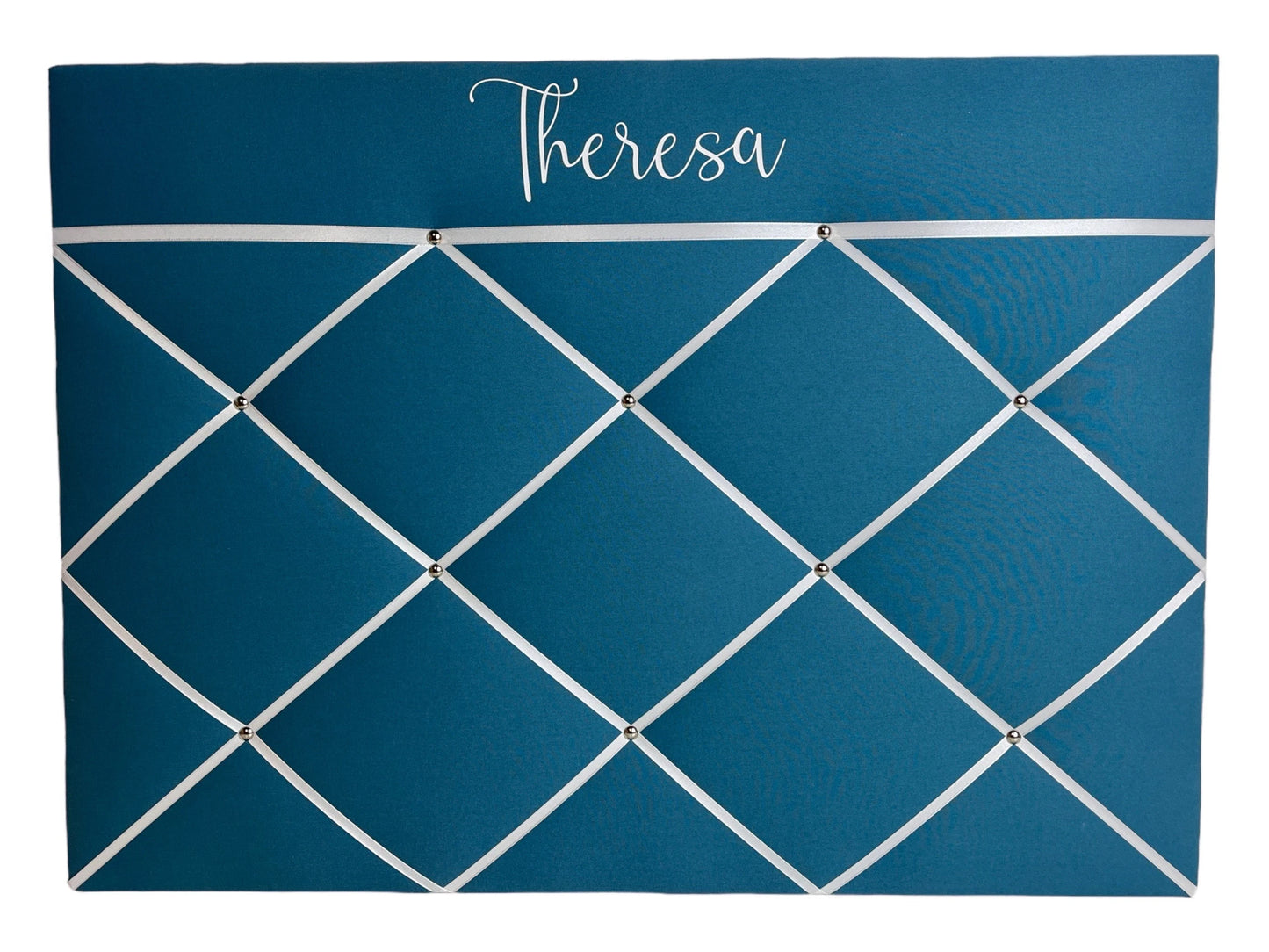 Memoboard personalisiert Wunschgröße türkis