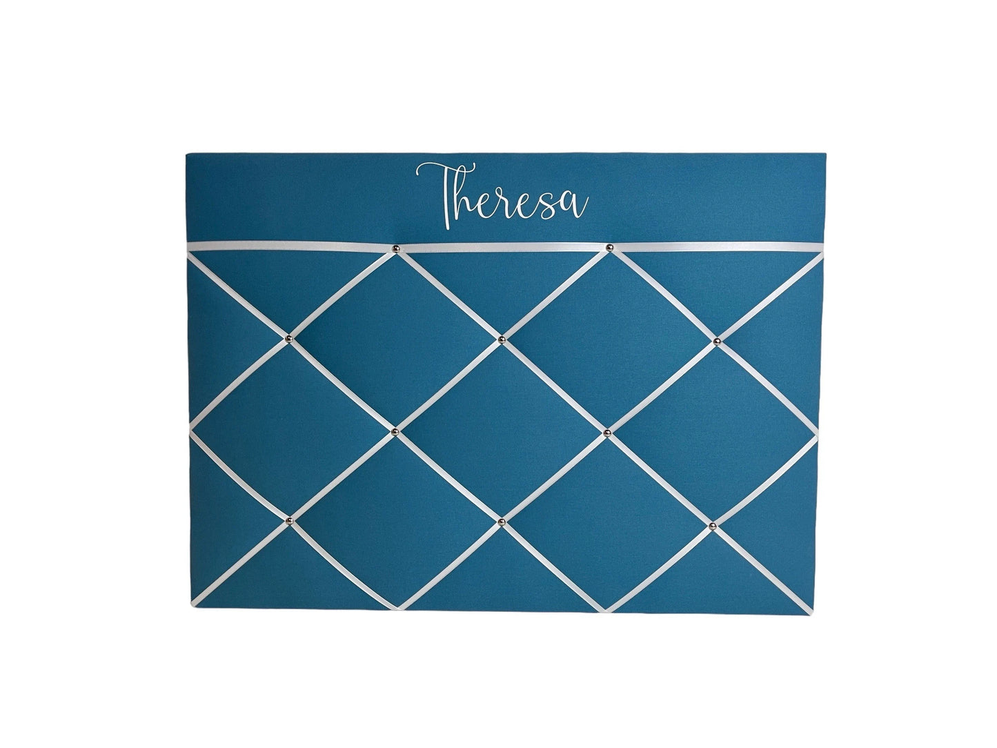 Memoboard personalisiert Wunschgröße türkis