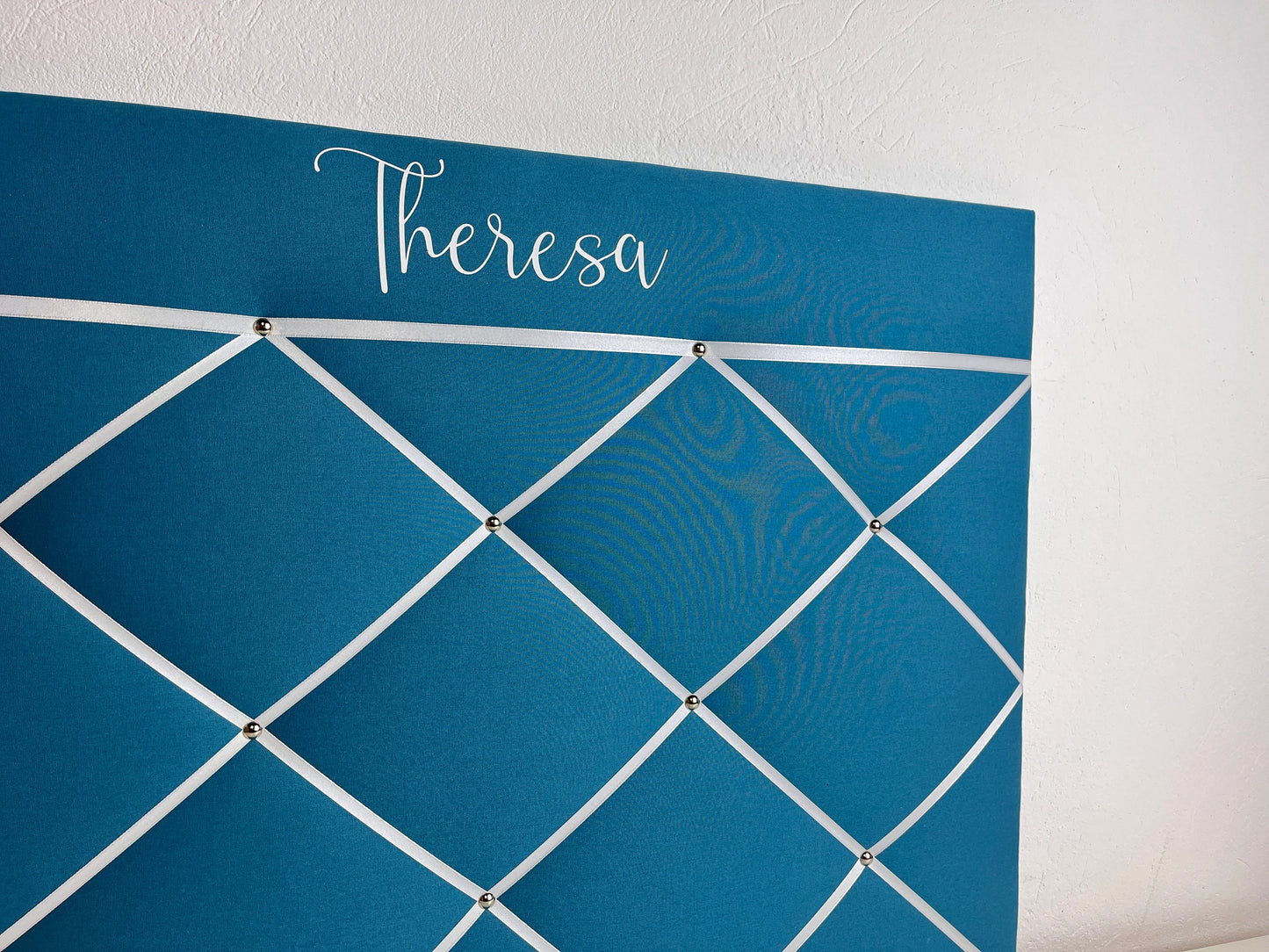 Memoboard personalisiert Wunschgröße türkis