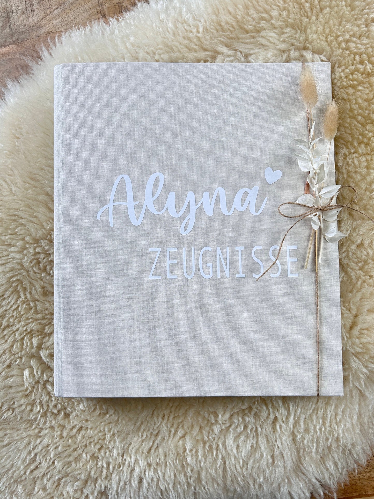 Zeugnismappe personalisiert